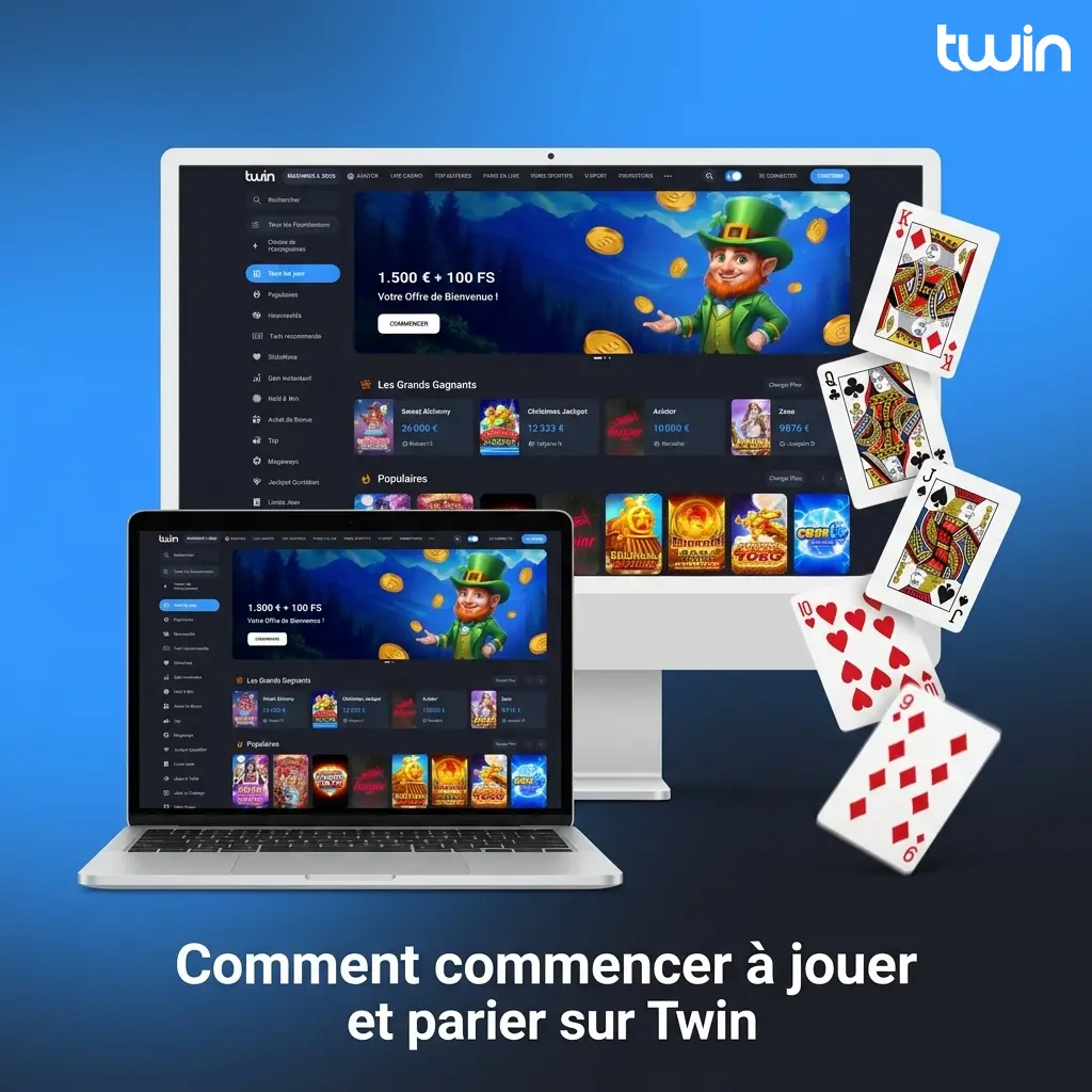 Comment commencer à jouer et parier sur Twin Casino