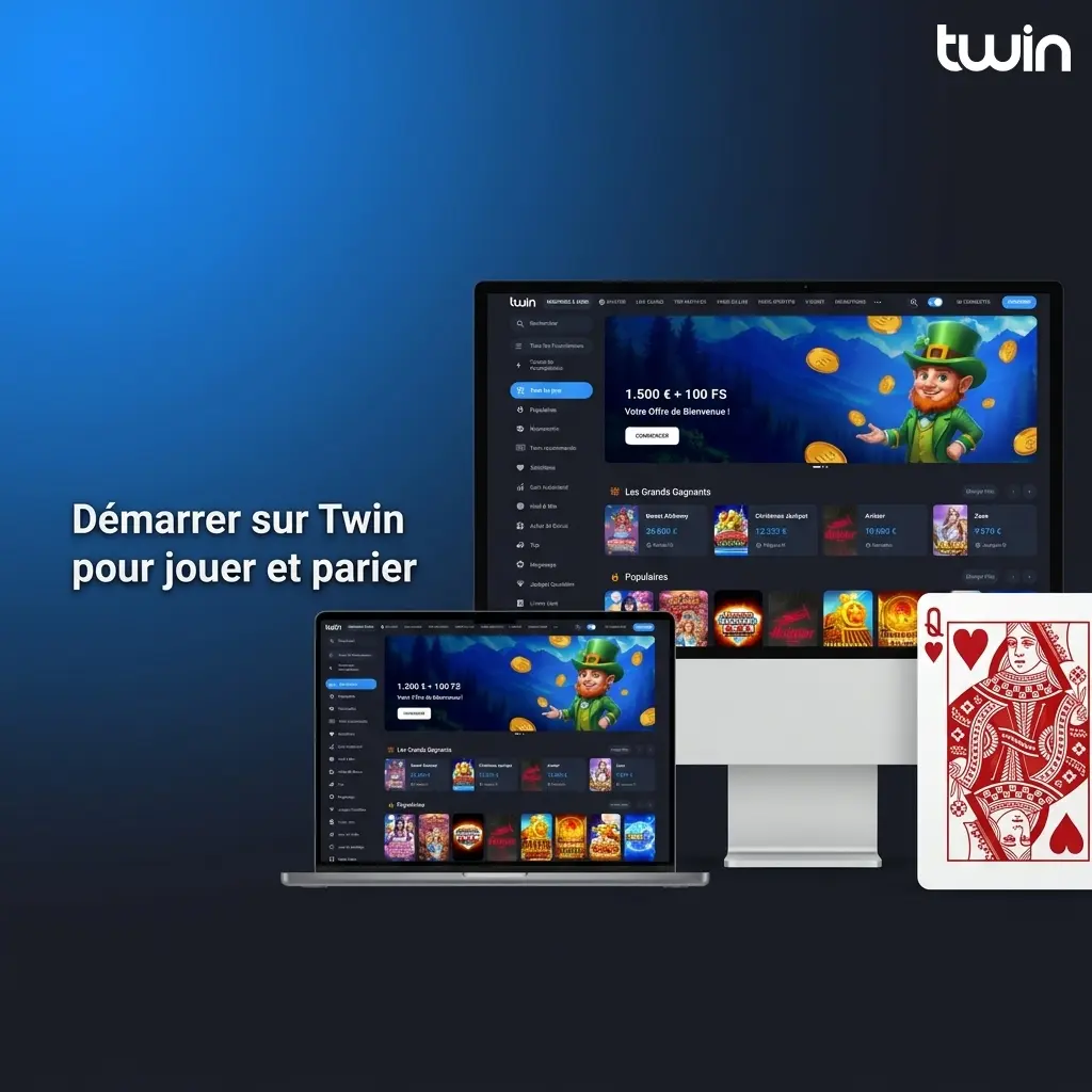Guide d’inscription Twin pour créer un compte, déposer en EUR, activer un bonus et placer un pari