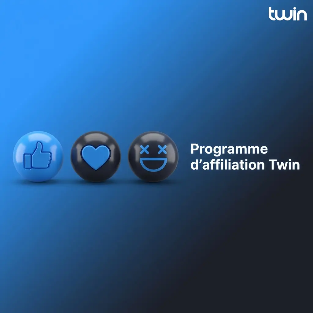 Programme d’affiliation Twin pour éditeurs iGaming avec liens de suivi, rapports et rémunération CPA