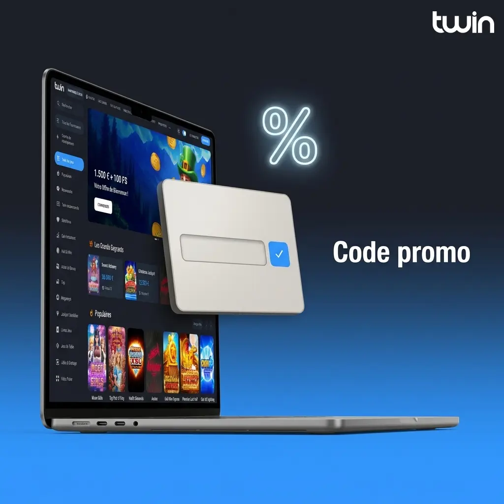 Tableau des codes promo Twin 2026 avec bonus dépôt, tours gratuits et absence de code sans dépôt confirmé